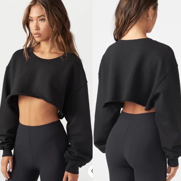 Joah Brown Tops - Joah Brown cropped sweatshirt
